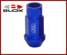 BLOX FORGED ALUMINUM LUG NUT: 12x1.50 (1PC/BLUE)