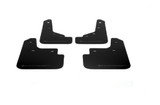 Rally Armor UR Mudflaps Black Urethane White Logo - Mazda 3 2014-2015