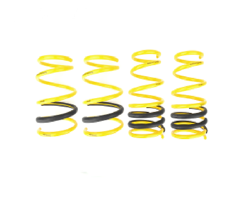 Racecomp Engineering Yellow Lowering Springs - Subaru STI 2004-2007