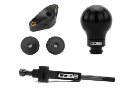 COBB Tuning Stage 1+ Tall Shifter Drivetrain Package w/ Black/Black Knob - Subaru WRX 2002-2007