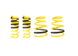 Racecomp Engineering Yellow Lowering Springs - Subaru WRX Equipped w/ GTWORX Bilstein Dampers 2008-2013