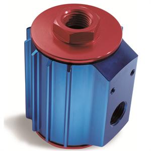 PROFESSIONAL PRODUCTS COMPETITION+PLUS FUEL FILTER (RED/BLUE)