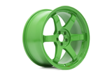 Volk TE37SL 18x9.5 +40 5x100 Takata Green