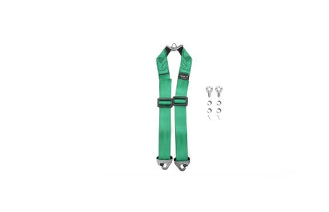 Takata RACE 6-Point Sub-Strap (T-Bar) Green - Universal