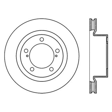 StopTech Slotted Sport Brake Rotor