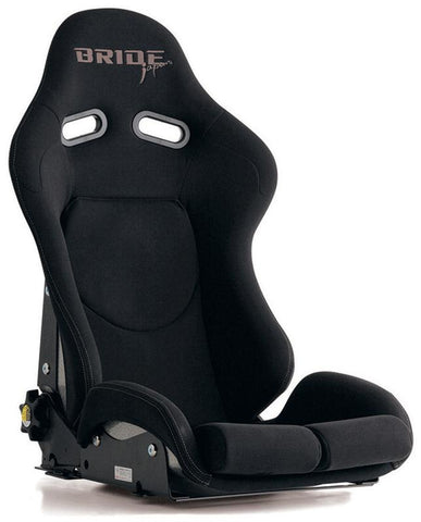 BRIDE LOW MAX RECLINING SPORT SEAT: STRADIA II (BLACK, ARAMID-BLACK SHELL)