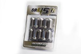 MUTEKI SR45Ti TITANIUM LUG NUT SET: 12 x 1.5 (OPEN END