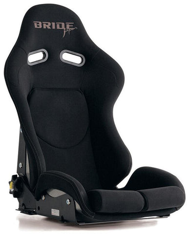 BRIDE LOW MAX RECLINING SPORT SEAT: STRADIA II (BLACK-LOGO CFRP)