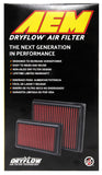 AEM 97-01 Toyota Camry 3.0L-V6/ 97-04 Toyota Avalon DryFlow Air Filter