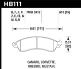 Hawk 96-99 Mustang Cobra 4.6L / 88-96 Corvette 5.7L / 88-92 Camaro 5.0L/5.7L 89-92 Pontiac Firebird