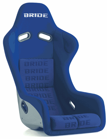 BRIDE RACING SEAT: ZETA III TYPE-L (BLUE-LOGO FRP)