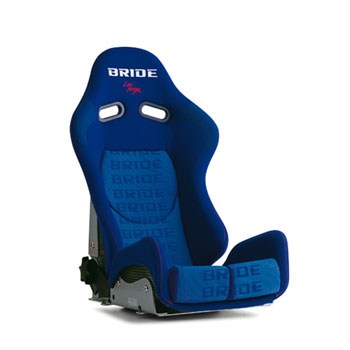 BRIDE LOW MAX RACING SEAT: VIOS III (BLUE-LOGO CFRP)