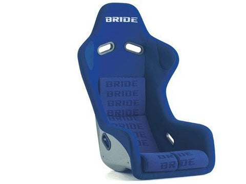 BRIDE RACING SEAT: EXAS III (BLUE-LOGO FRP)