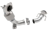 aFe Twisted Steel Down-Pipe Street Series 19-20 Hyundai Veloster N L4 2.0L