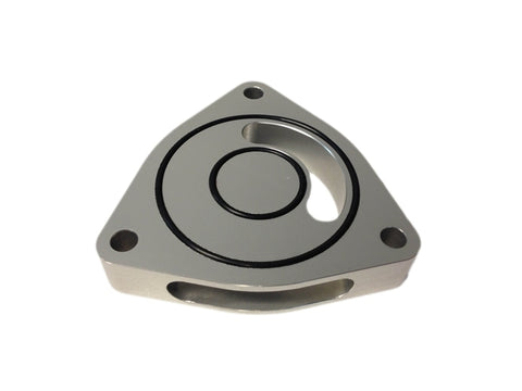 Torque Solution Blow Off BOV Sound Plate (Silver): Kia Optima 2.0T