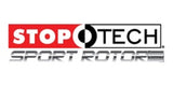 StopTech Select Sport Nissan Slotted and Drilled Left Rear Rotor