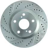 StopTech Select Sport 11-16 Toyota Avalon/ 11-17 Camry SportStop Slotted & Drilled Righ Front Rotor