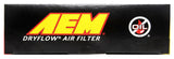 AEM 97-01 Toyota Camry 3.0L-V6/ 97-04 Toyota Avalon DryFlow Air Filter