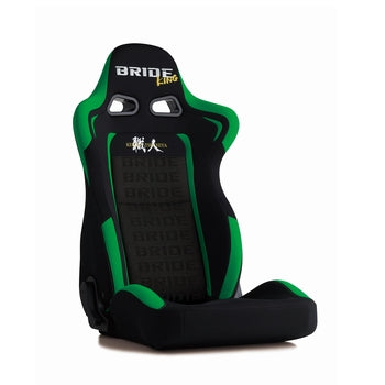 BRIDE RECLINING SPORT SEAT: EUROSTER II KING (BLACK/GREEN)