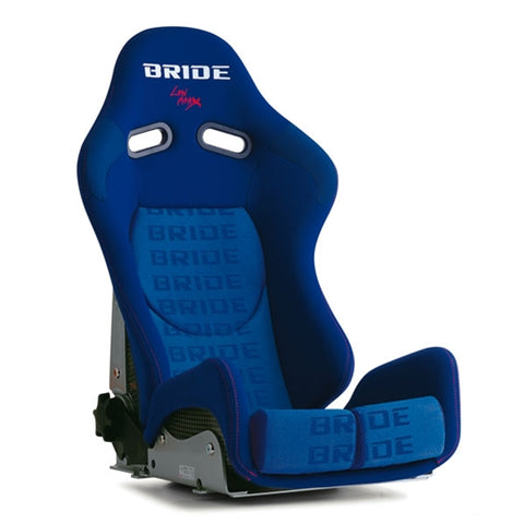 BRIDE LOW MAX RECLINING SPORT SEAT: GIAS II (BLUE-LOGO CFRP)