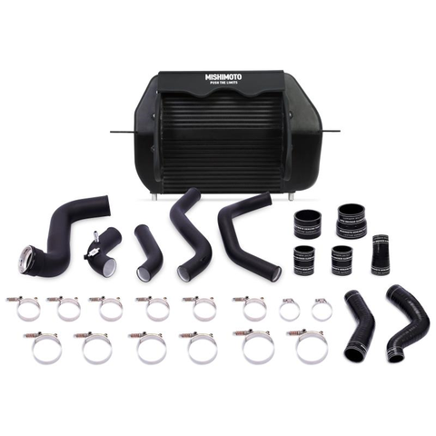 MISHIMOTO INTERCOOLER KIT: FORD F-150 ECOBOOST 11-14 (BLACK WITH SILVER PIPES)