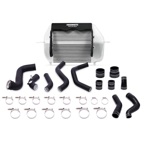 MISHIMOTO INTERCOOLER KIT: FORD F-150 ECOBOOST 11-14 (SILVER WITH BLACK PIPES)