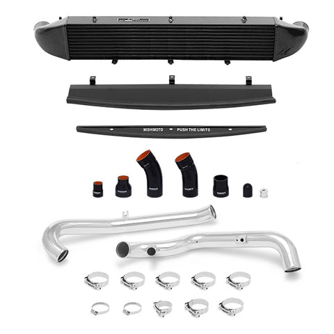 MISHIMOTO INTERCOOLER KIT: FIESTA ST 2014-16 (POLISHED PIPES, BLACK COOLER)