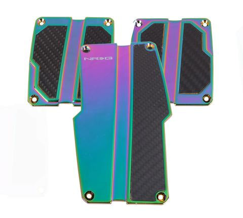 NRG SPORT PEDAL: NEOCHROME WITH BLACK CARBON (MT)