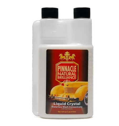 Pinnacle Liquid Crystal Waterless Wash with Carnauba - 16 oz Conc