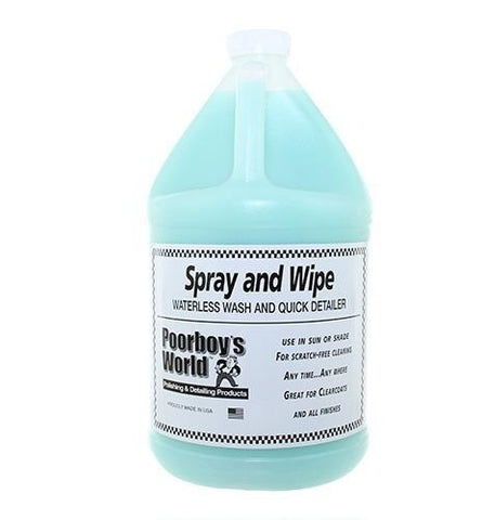Poorboy's World Spray & Wipe (S&W) - 128 oz