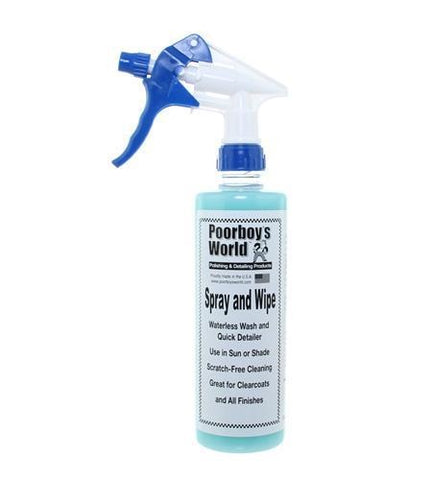 Poorboy's World Spray & Wipe (S&W) - 16 oz