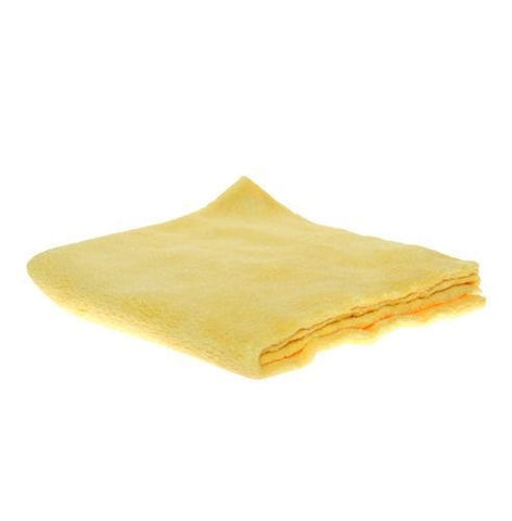The Rag Company Minx Edgeless Coral Fleece Towel Gold - 16" x 16"