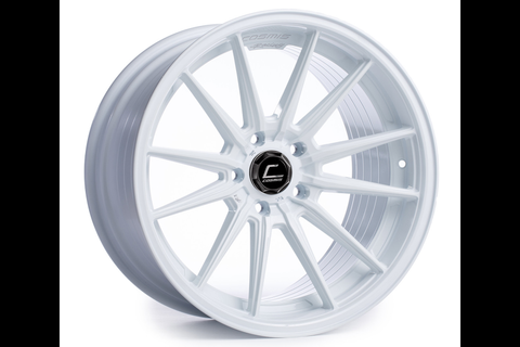 Cosmis Racing Wheels R1 18x8.5 +35mm 5x100 White - Universal