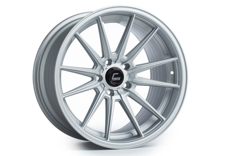 Cosmis Racing Wheels R1 18x9.5 +35mm 5x112 Matte Silver - Universal