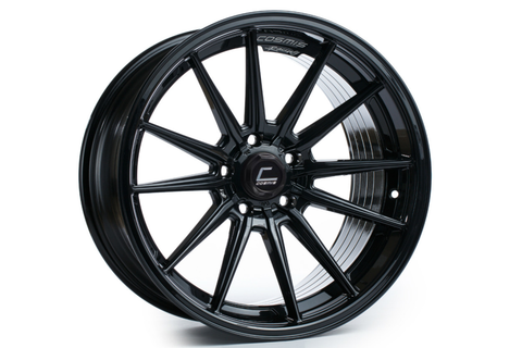 Cosmis Racing Wheels R1 18x9.5 +35mm 5x120 Black - Universal