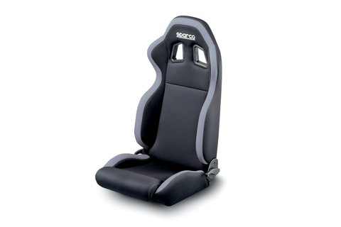 Sparco R333 Reclining Seat Grey/Black - Universal