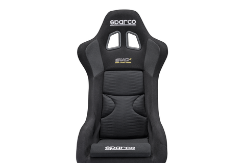 Sparco EVO II Fixed Back Seat Black - Universal