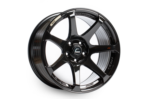 Cosmis Racing Wheels MR7 18x9 +25mm 5x100 Black - Universal