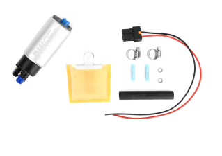 DeatschWerks DW65c Series Fuel Pump (without Mounting Clips) w/ Install Kit - Universal