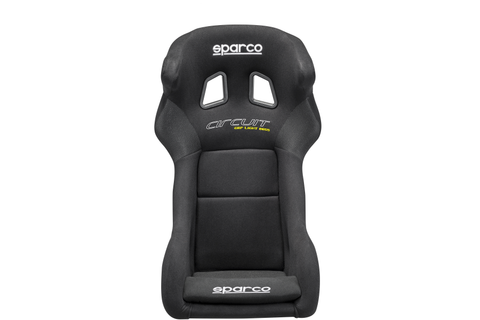 Sparco Circuit Fixed Back Seat Black - Universal