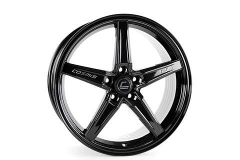 Cosmis Racing Wheels R5 18x8.5 +40mm 5x108 Black - Universal