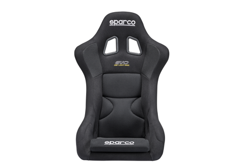 Sparco EVO Fixed Back Seat Black - Universal