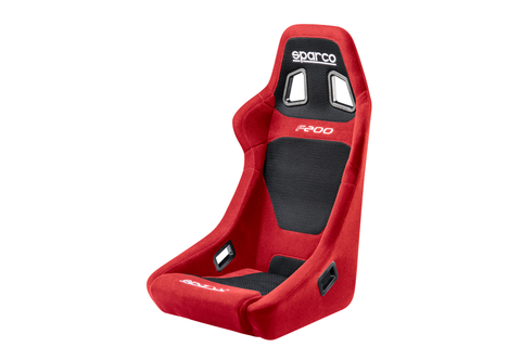 Sparco F200 Fixed Back Seat Red - Universal