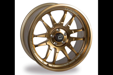 Cosmis Racing Wheels XT-206R 18x9 +33 5x114.3 Hyper Bronze - Universal