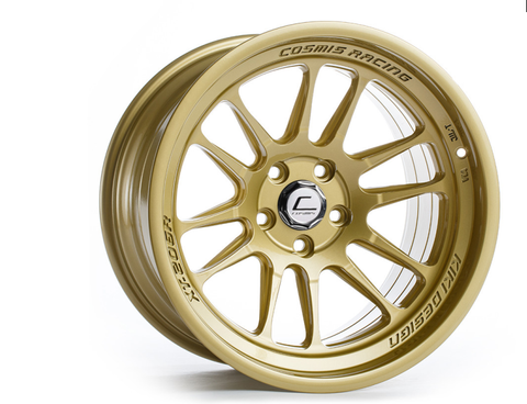 Cosmis Racing Wheels XT-206R 17x8 +30mm 5x114.3 Gold - Universal