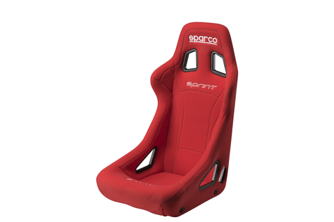 Sparco Sprint Fixed Back Seat Red - Universal