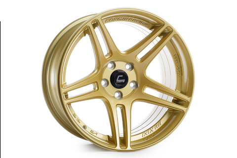 Cosmis Racing Wheels S5R 18x9 +26mm 5x114.3 Gold - Universal