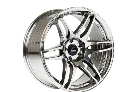 Cosmis Racing Wheels MRII 18x10.5 +20mm 5x114.3 Black Chrome - Universal