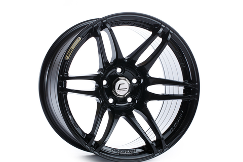 Cosmis Racing Wheels MRII 18x8.5 +22mm 5x114.3 Black - Universal