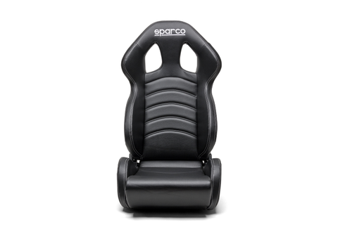 Sparco Chrono Road Reclining Vinyl Seat Black - Universal